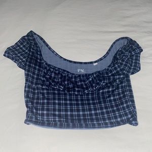 Pacsun Plaid Top